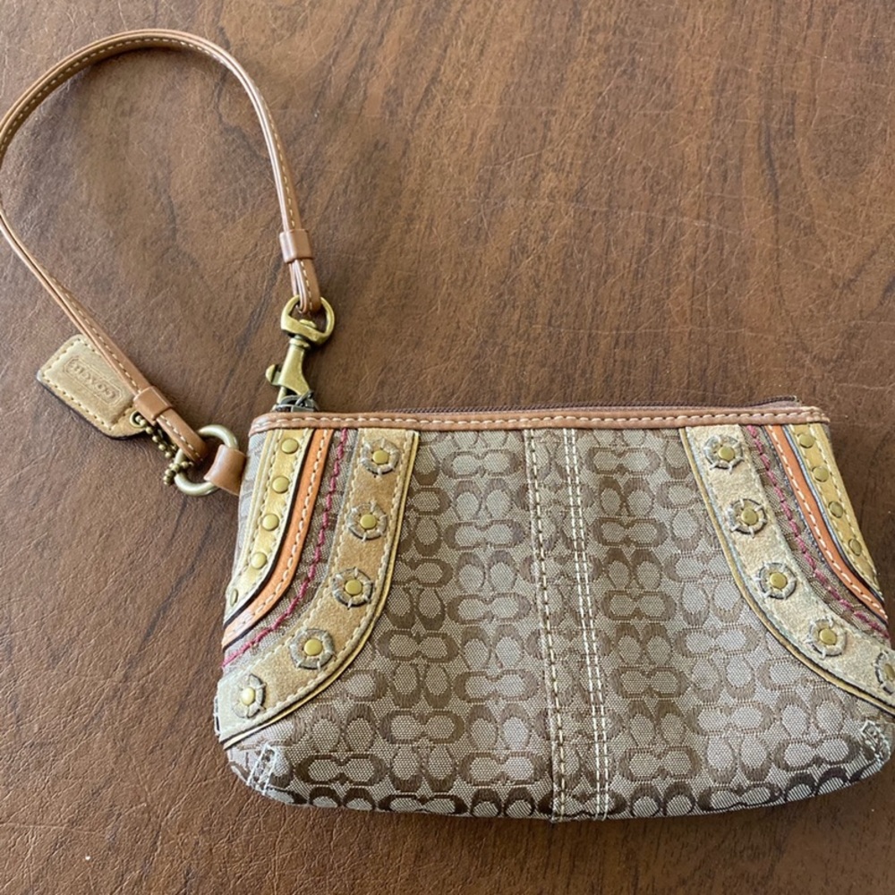 SALE!! Coach Wristlet